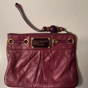 Marc by Marc Jacobs  Leather Clutch